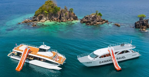 Phuket: Phi Phi, Maya & Khai Luxury Power Catamaran Day Tour