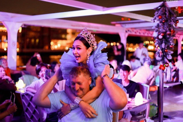 Bangkok: Chao Phraya Dinner Cruise + Free-Flow Beer dinner cruise only