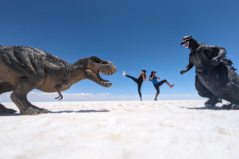 Excursão de um dia ao Salar de Uyuni com almoço e pôr do sol