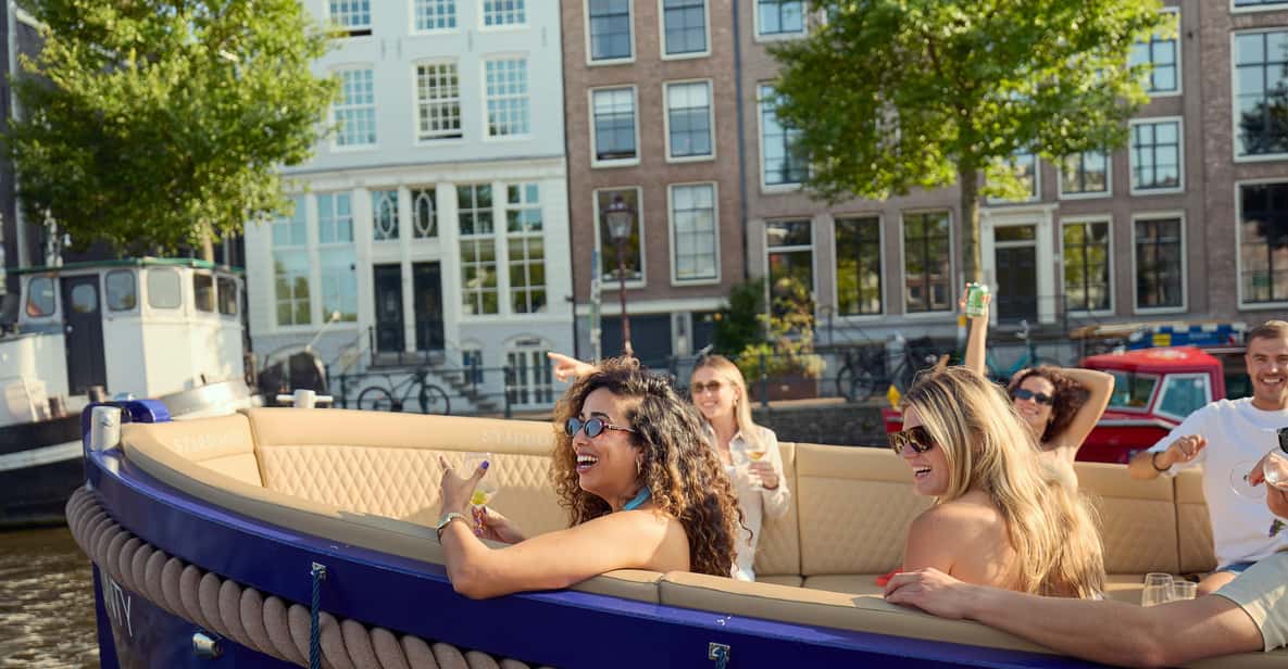Afbeelding 6 van Amsterdam: grachtenrondvaart met onbeperkt drankjes