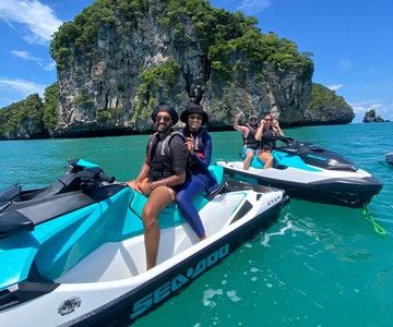 Langkawi Jet Ski Tour Dayang Bunting Gratis Drone Video
