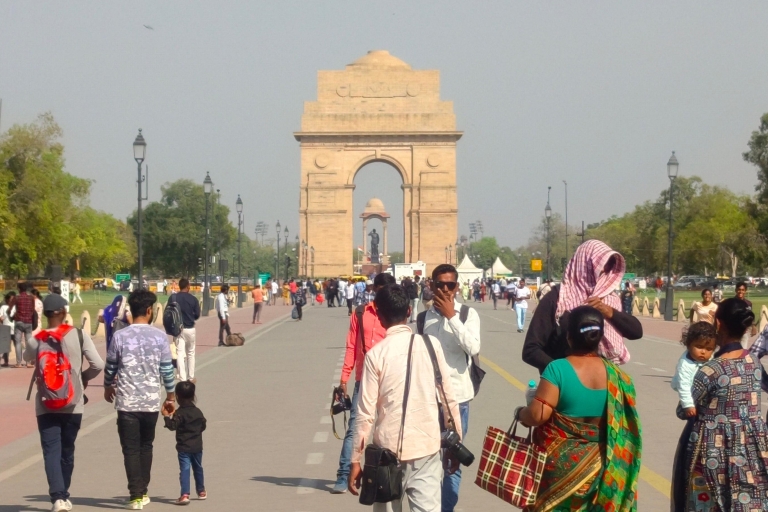 Delhi: Alt- und Neu-Delhi Geführte Ganztagestour oder Halbtagestour mit dem AutoPrivate Halbtagestour durch Neu-Delhi