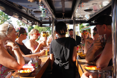 Bali: 2-Hour Beer Bus Party in Kuta & Legian Happy Hour Beer