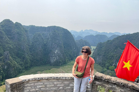 From Hanoi: Ninh Binh- Hoa Lu-Tam Coc- Mua Cave- Highlight