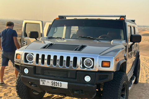 Dubai: Private Evening Hummer Desert Safari Tour Dubai: Evening Hummer Desert Safari Tour with Optional Atv.