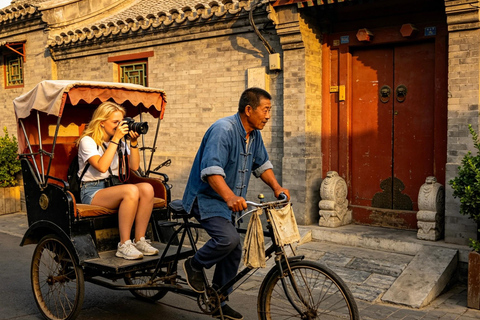 Beijing: Forbidden City & Hutong Rickshaw Tour with Ticket Small Group Forbidden City & Hutong Rickshaw Ride Tour