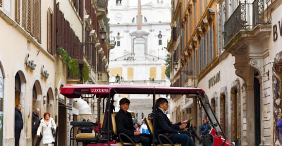 Rome: Squares and Fountains Golf Cart Tour