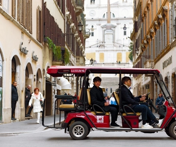 Golf Cart Tour: Express Highlights of Rome