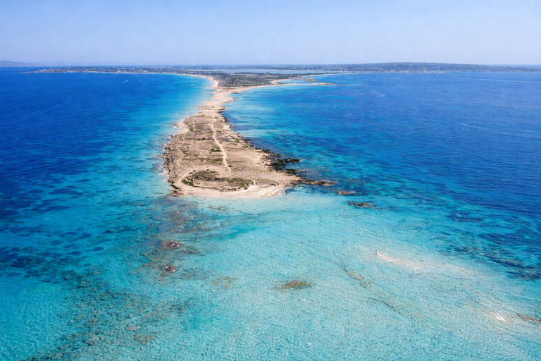 Ibiza: Formentera Boat with Open Bar, 3 meals & Sunset Party ADVANCE: Standard selection of food & open bar option