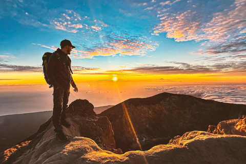 Bali: Mount Agung Summit Trek 3142 M via Edelweiss Trail Meet Up Option