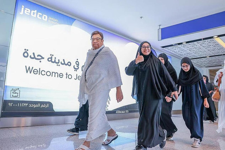 One Way Private Transfer: Jeddah Airport ⇆ Makkah Hotels Large & Comfortable GMC