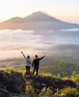 Bali, Mount Batur Sunrise Wanderung mit Frühstück und heißer Frühling - Housity