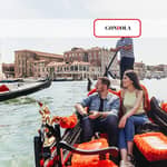 Venezia: giro in gondola sul Canal Grande con commento tramite app