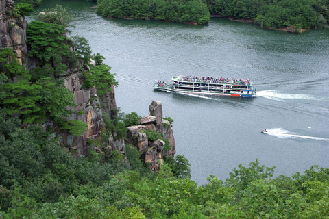 Seoul: Chungju Cruise, Cable Car & Cave Kayak Adventure Tour Shared Chungju Tour, Meet at Hongik Univ. Station