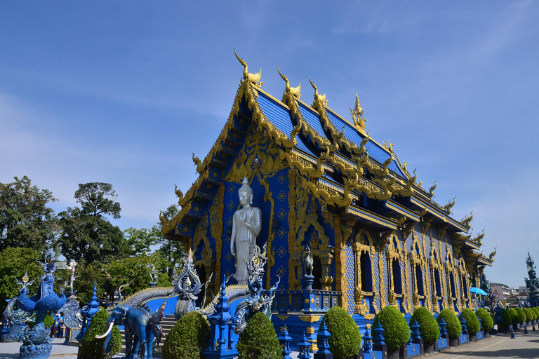 From Chiang Mai: Chiang Rai's Temples and Golden Triangle White Temple, Blue Temple, Wat Phra Keaw and Golden Triangle