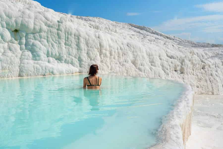 Pamukkale Katoen Burcht & Hierapolis Dagtrip met Lunch