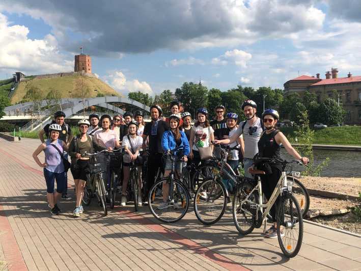 Vilnius: City Bike Tour dos destaques de Vilnius