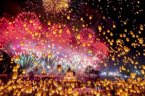 チェンマイCAD新年カウントダウン2027スカイランタン公式 - 2026件