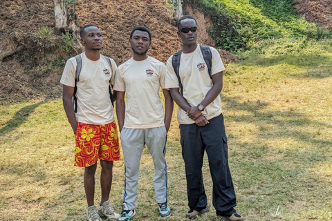 Musanze: Twin Lakes Canoe & Sunset Volcano Views