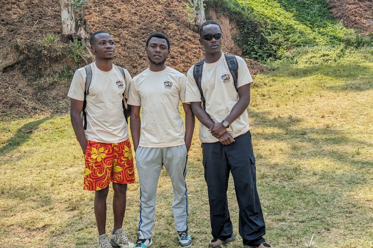 Musanze: Twin Lakes Canoe & Sunset Volcano Views