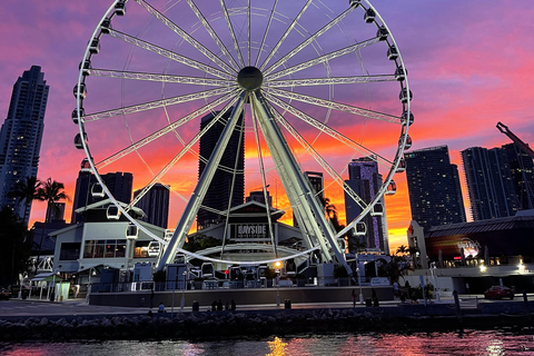 Miami: Sunset Cruise with Open Bar & Skyline Views