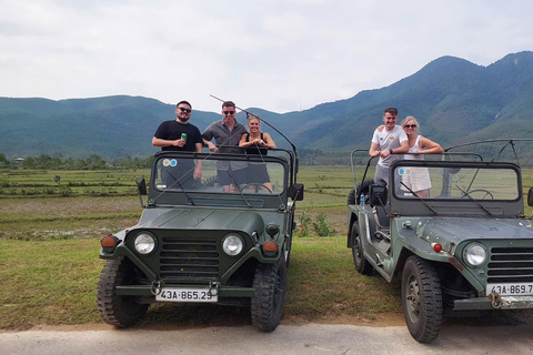 Da Nang: Hoa Bac Jeep Tour with BBQ Lunch and Swimming