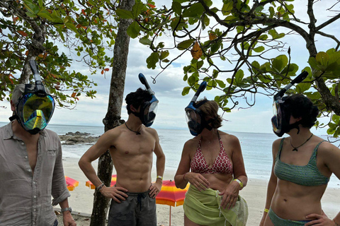 Playa Mantas: Tour guiado de mergulho com snorkel pela manhã perto da praia de JacóPraia Mantas: Tour guiado de mergulho com snorkel pela manhã perto da praia de Jacó