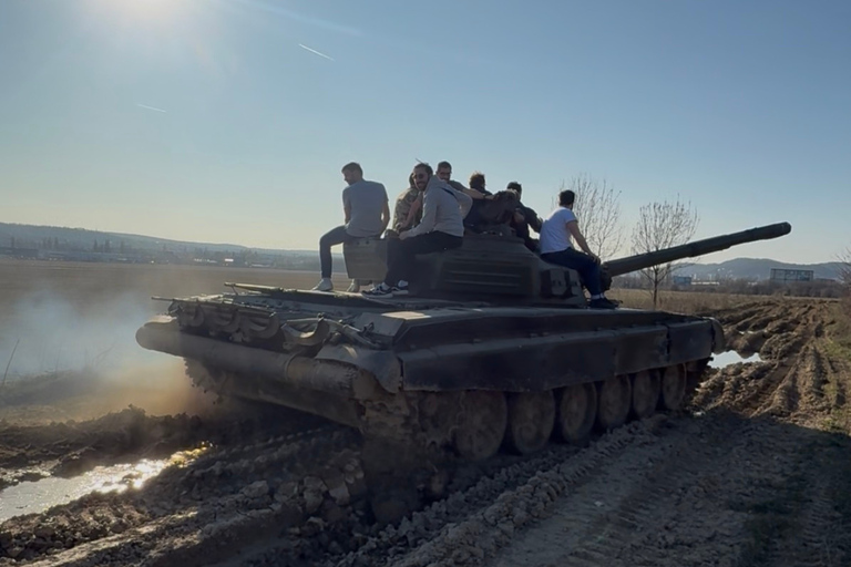 Budapest: T-72 Tank Driving & BTR Military Off-Road Ride