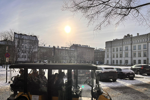 Krakow: Guided City Tour by Golf Buggy with Hotel Pickup
