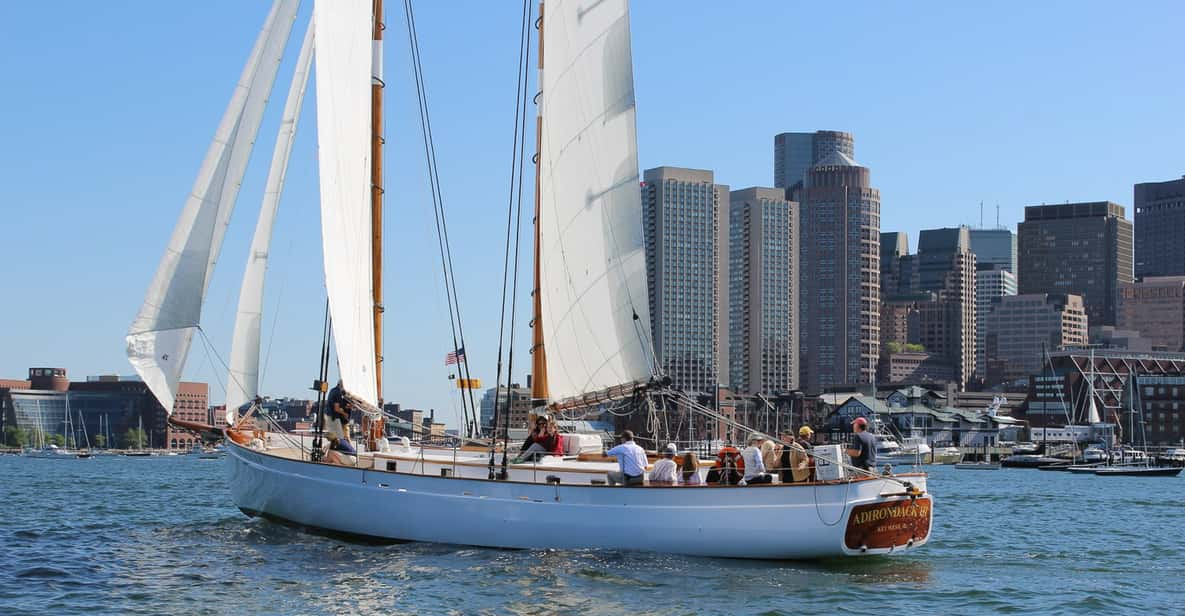 Boston: Harbor Champagne Sunset Sail from Rowes Wharf | GetYourGuide