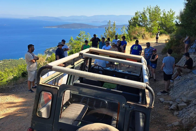 Bodrum Jeep Safari mit Mittagessen und Wasserschlachten