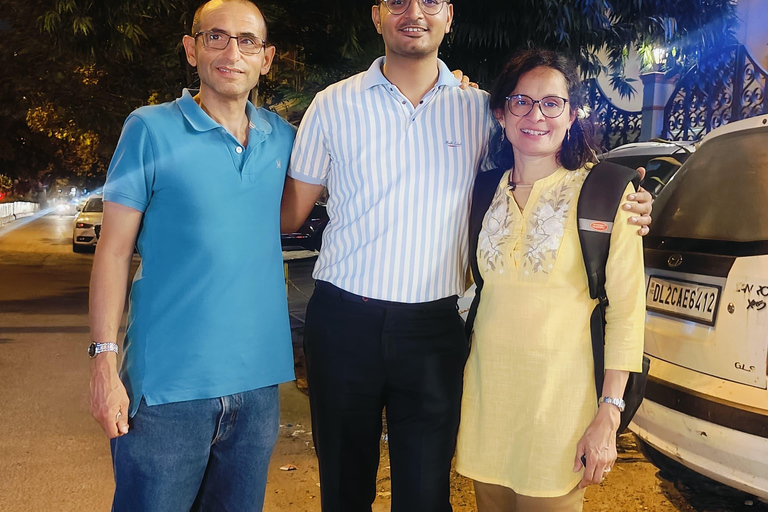 Delhi: Nachtleven Tour met privé auto, gids &amp; chauffeur