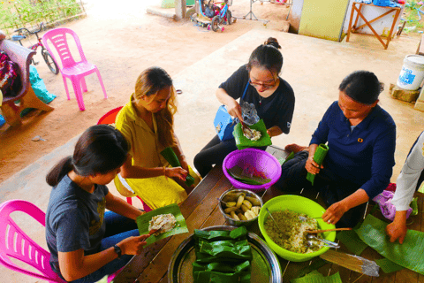 Siem Reap: Authentic Eco Village Walk and Cooking Class Tour
