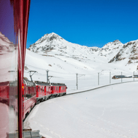 From Saint Moritz, Bernina Train to Tirano - Housity