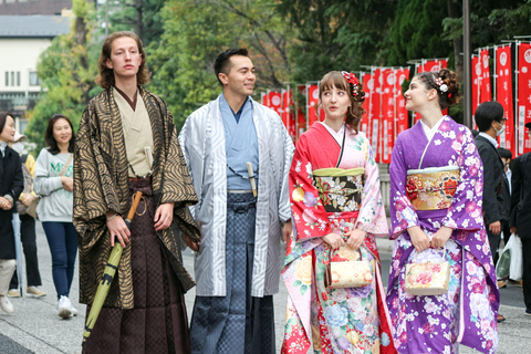 Experiencia tradicional de alquiler de kimonos en TokioTokio: Alquiler de Kimonos por 1 día