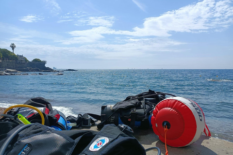 Genoa: first underwater dive