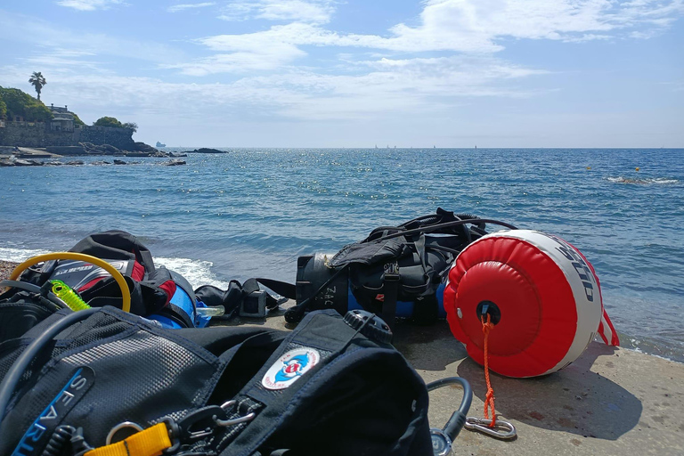 Genoa: first underwater dive
