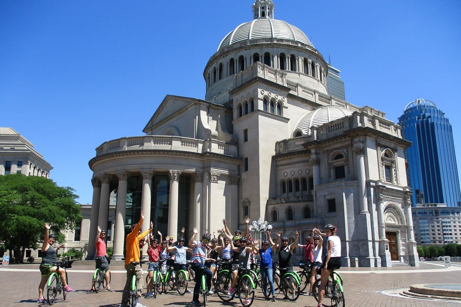 Tur cu bicicleta prin Boston: tur cu bicicleta electrică/bicicletă urbană