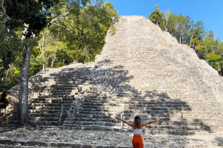 Desde Cancún: Cobá, Tulum y Tradiciones Mayas Visita Guiada