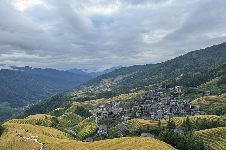Guilin: Private Longji Rice Terraces & Reed Flute Cave Tour