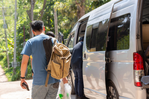 Flores, Peten: One way shared transfer to Tikal
