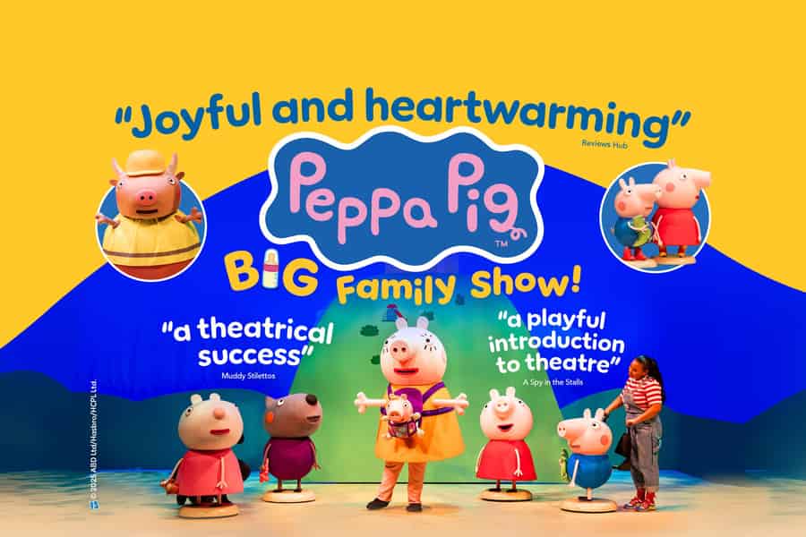Londons West End: Peppa Pig's Big Family Show – Eintrittskarte. Foto: GetYourGuide