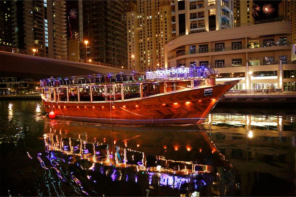 Dubai: New Year's eve Marina Dinner Cruise | GetYourGuide