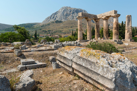 Antica Corinto, passo di San Paolo e tour delle terme