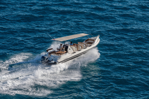 Visite privée du lagon bleu et des 3 îles en bateau à moteur