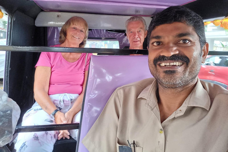 Kochi : Visite touristique en tuk-tuk avec prise en charge depuis le bateau de croisière