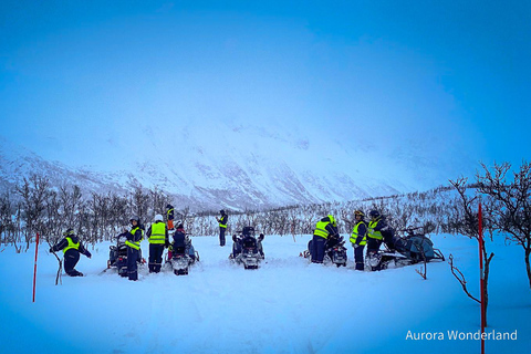 Tromsø: Lyngen Alps Guided Snowmobile Tour/ Afternoon