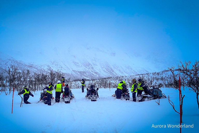 Tromsø: Lyngen Alps Guided Snowmobile Tour/ Afternoon