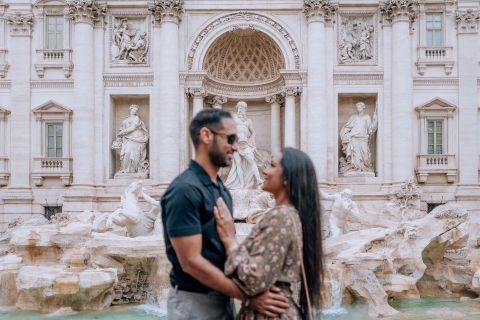 Rome: Photoshoot with the Trevi Fountain Basic Photoshoot (15-20 photos)