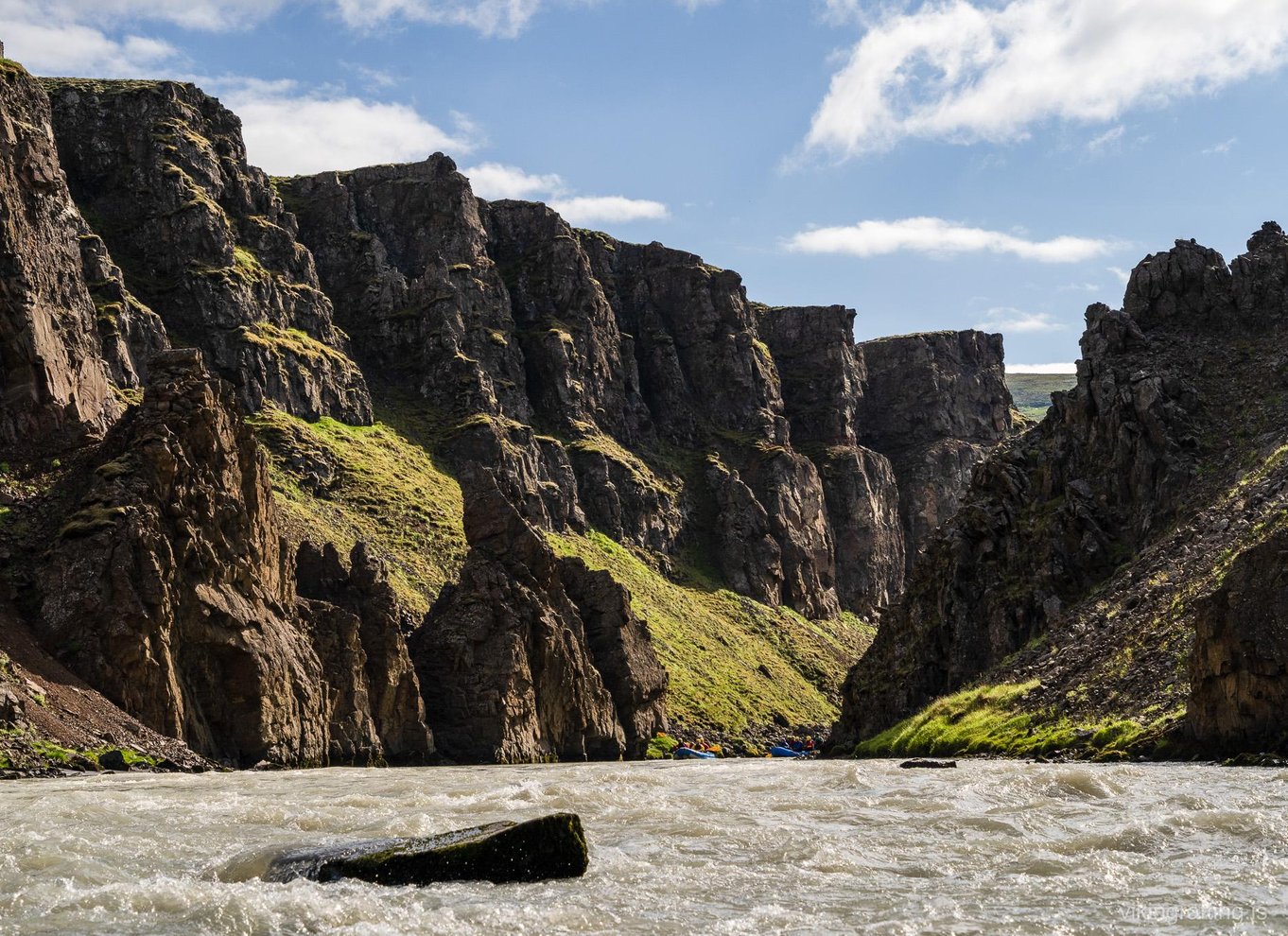 Varmahlíð: Guidet rafting-tur for hele familien